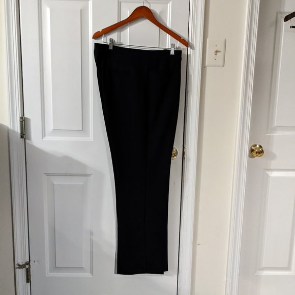 Anne Klein Compression Pant, Black, Size 16 - Picture 4 of 8